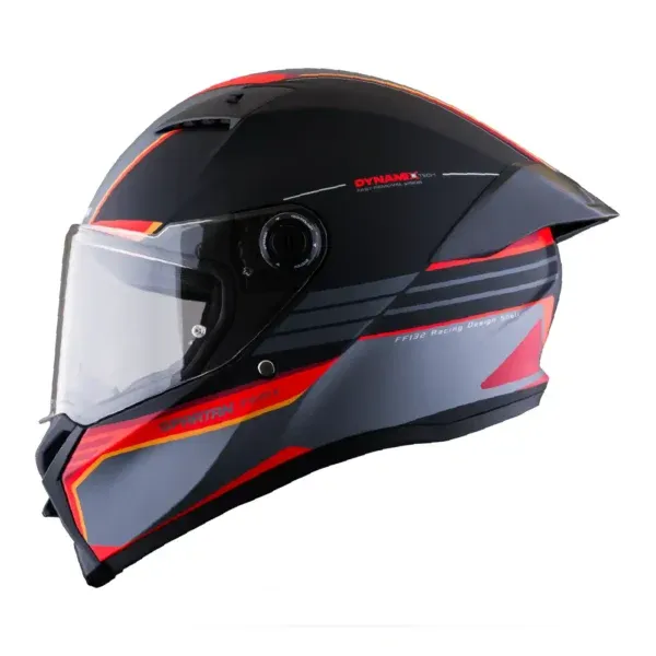 CASCO INTEGRAL SPARTAN FENIX SLAB B25 NEGRO GRIS NARANJA MATE 