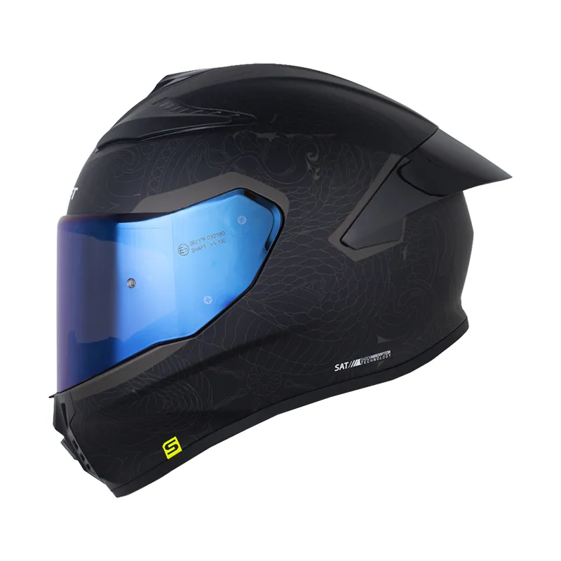 CASCO INTEGRAL SHAFT 584SP ASIA NEGRO GRIS OSCURO MATE (S)