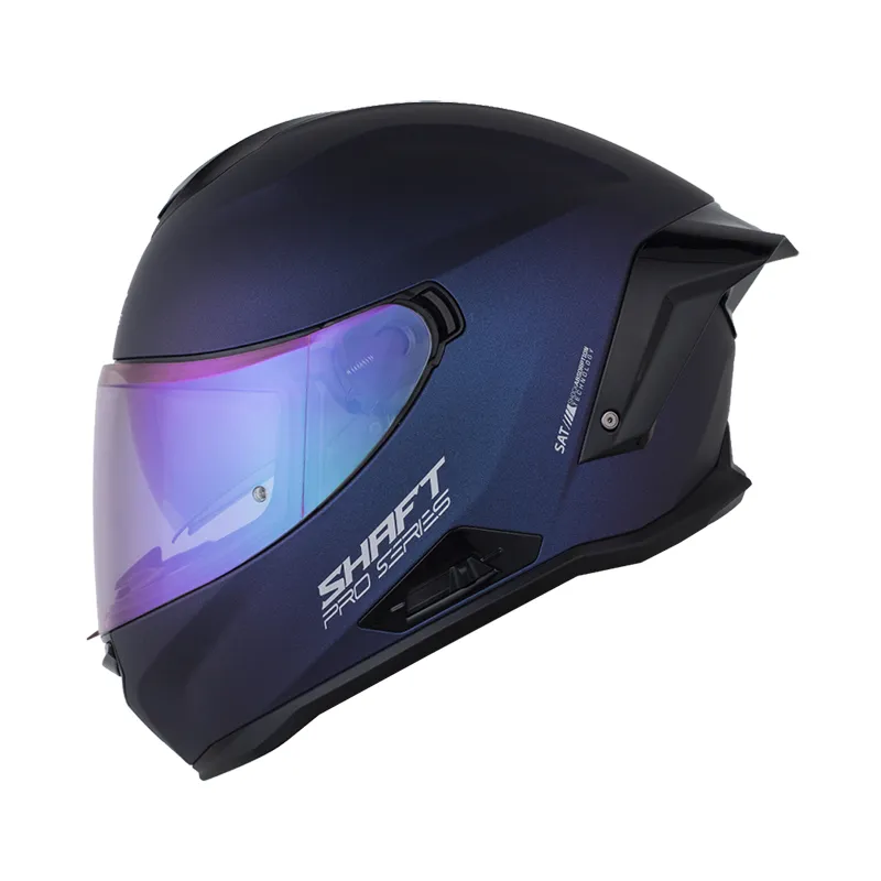 CASCO INTEGRAL SHAFT PRO 614 DOBLE VISOR RS SOLID CAMALEON SILVER MATE