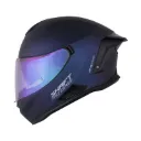 CASCO INTEGRAL SHAFT PRO 614 DOBLE VISOR RS SOLID CAMALEON SILVER MATE