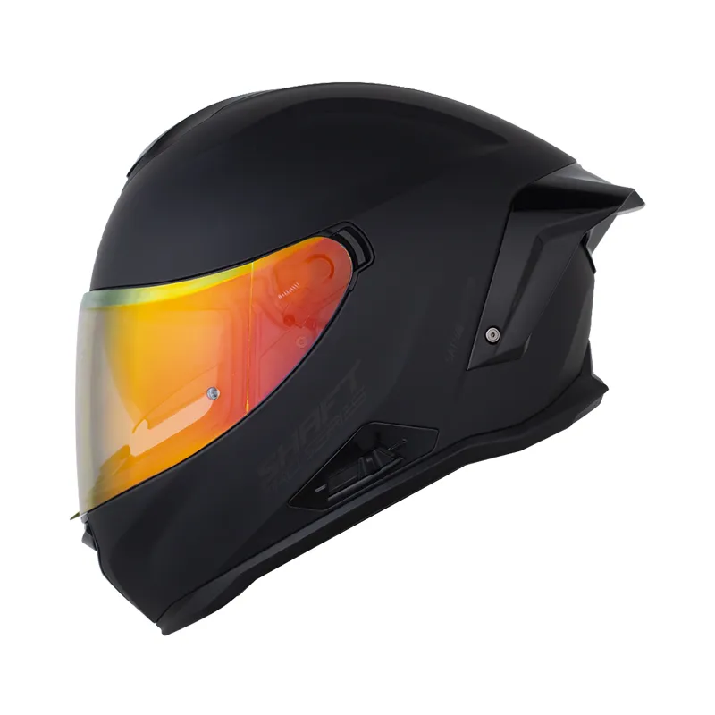 CASCO INTEGRAL SHAFT PRO 614 DOBLE VISOR RS SOLID NEGRO GRIS MATE