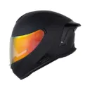 CASCO INTEGRAL SHAFT PRO 614 DOBLE VISOR RS SOLID NEGRO GRIS MATE