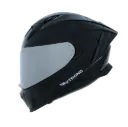 CASCO INTEGRAL XTRONG M69 NEGRO BRILLO VISOR PLATEADO