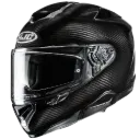 CASCO INTEGRAL HJC RPHA72 CARBONO SOLID NEGRO BRILLO