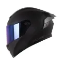 CASCO INTEGRAL X-ONE 500 RS SOLID NEGRO GRIS OSCURO MATE