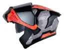CASCO INTEGRAL X-ONE 3000 RS CBR NEGRO GRIS CLARO BRILLO