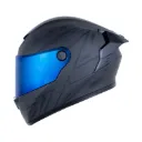 CASCO INTEGRAL X-ONE 500 RS SCRAWL GRIS OSCURO NEGRO MATE