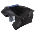 CASCO ABATIBLE X-ONE 3000 RS SOLID NEGRO GRIS OSCURO MATE