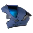 CASCO ABATIBLE X-ONE 3000 RS SOLID V2 AZUL OSCURO NEGRO MATE