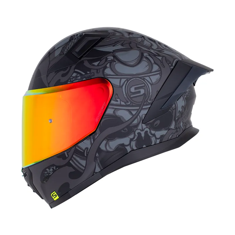 CASCO INTEGRAL SHAFT 558SP RAWW NEGRO GRIS OSCURO MATE (S)