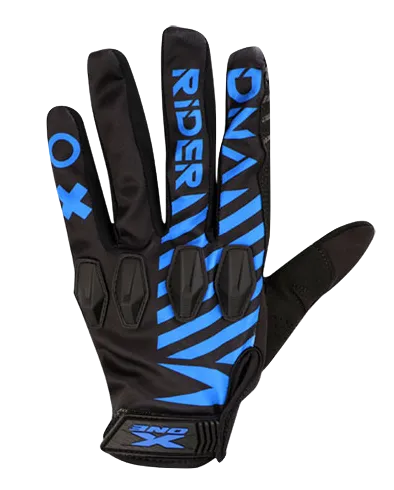 GUANTE SIN PROTECCION X-ONE X-10 NEGRO AZUL