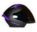 CASCO ABIERTO KRM 707 NEGRO MORADO MATE