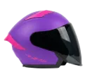 CASCO ABIERTO KRM 707 MORADO FUCSIA MATE