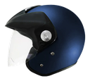 CASCO ABIERTO ZEUS 507 AZUL OSCURO MATE