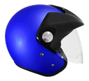 CASCO ABIERTO ZEUS 507 AZUL MATE