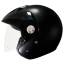 CASCO ABIERTO ZEUS 507 NEGRO MATE
