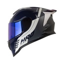 CASCO INTEGRAL HRO 506SP STEAM BLANCO GRIS BRILLO 