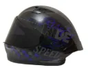 CASCO INTEGRAL ICH 503 FINYKIT NEGRO AZUL GRIS MATE VISOR NEGRO
