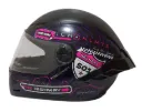 CASCO INTEGRAL ICH 501SP RUTERO NEGRO FUCSIA BLANCO MATE VISOR TRANSPARENTE