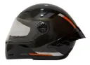 CASCO INTEGRAL ICH 501SP HCI NEGRO GRIS OSCURO NARANJA BRILLO VISOR TRANSPARENTE