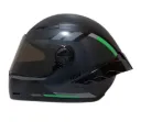 CASCO INTEGRAL ICH 501SP HCI NEGRO GRIS OSCURO VERDE MATE VISOR NEGRO