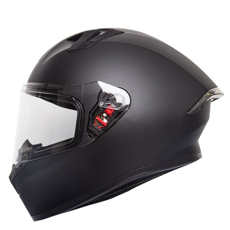 [071925] CASCO INTEGRAL ICH 503 SOLID NEGRO MATE VISOR TRANSPARENTE (S)