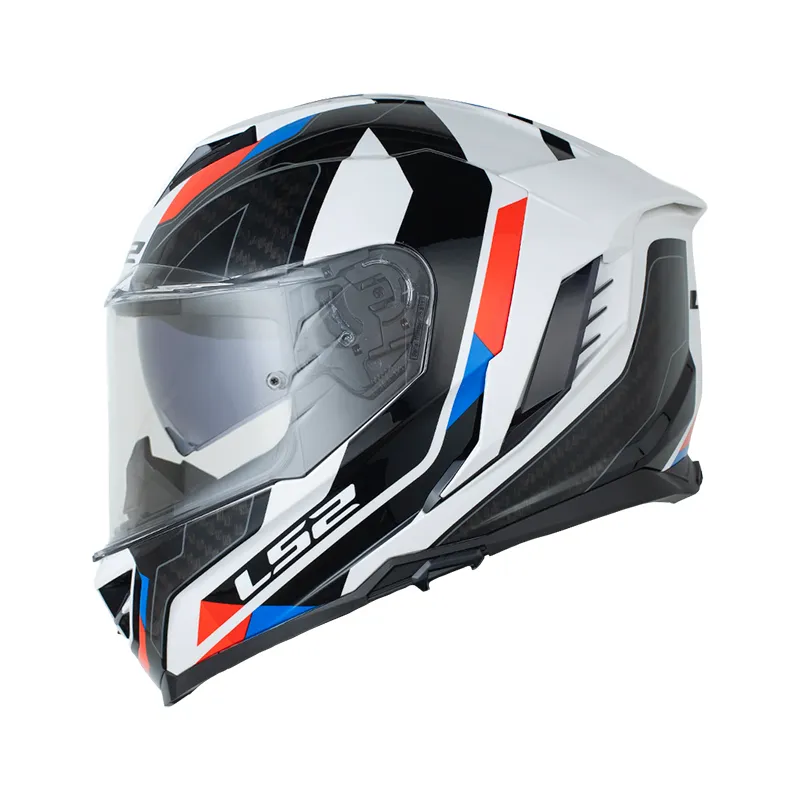 [217606] CASCO INTEGRAL LS2 818 DOBLE VISOR SPORTY AZUL ROJO (S)