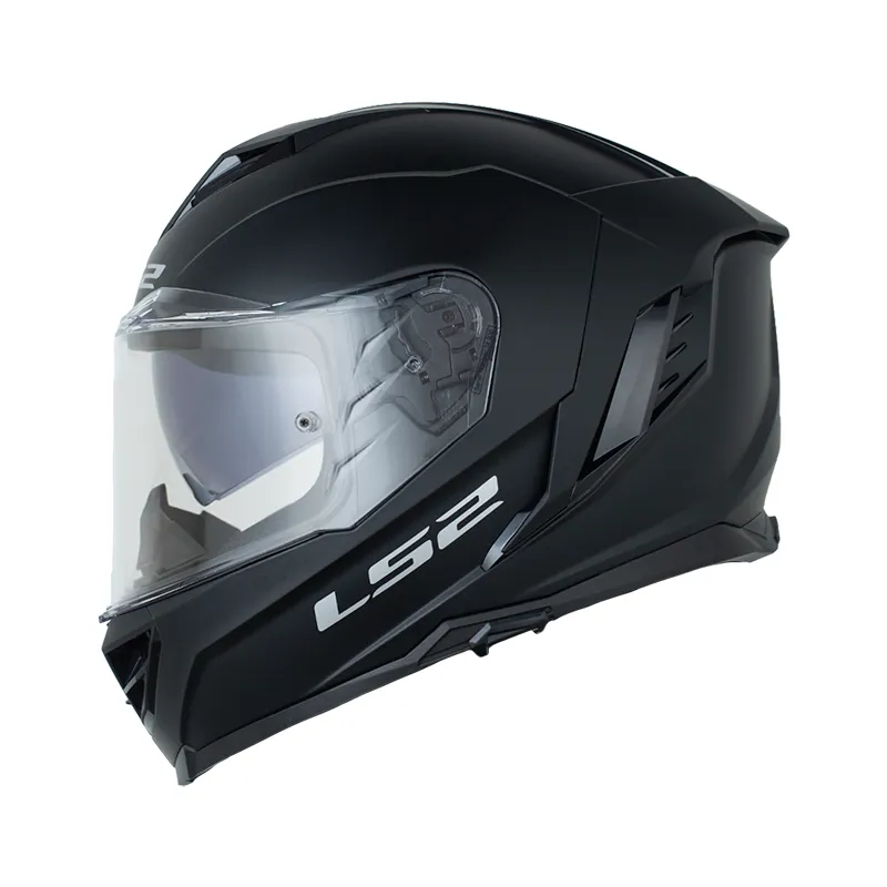 [217456] CASCO INTEGRAL LS2 818 DOBLE VISOR SOLID NEGRO MATE (S)
