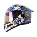 CASCO INTEGRAL SHAFT 522 VISERION NEGRO MORADO