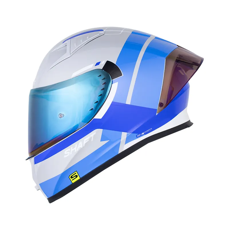 CASCO INTEGRAL SHAFT 526SP EVO LINER GRIS BLANCO BRILLO (S)