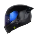 CASCO INTEGRAL SHAFT 562 R SOLID NEGRO GRIS OSCURO BRILLO