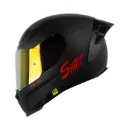 CASCO INTEGRAL SHAFT 562 R SOLID NEGRO ROJO