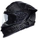 CASCO INTEGRAL SMK TITAN CARBON NEGRO BRILLO