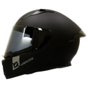 CASCO INTEGRAL XSPORTS BOLT RAGE NEGRO MATE 