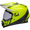 CASCO MULTIPROPOSITO BELL MX-9 ADVENTURE MIPS DASH AMARILLO GRIS BRILLO