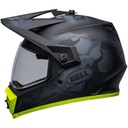 CASCO MULTIPROPOSITO BELL Mx-9 ADVENTURE STEALTH MIPS CAMO NEGRO AMARILLO MATE