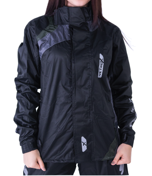 IMPERMEABLE VETROX EVO NEGRO GRIS VERDE ARMY DAMA