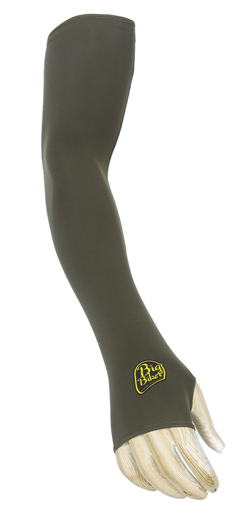 [MBBV] MANGAS LYCRA BIG BIKER VERDE MILITAR