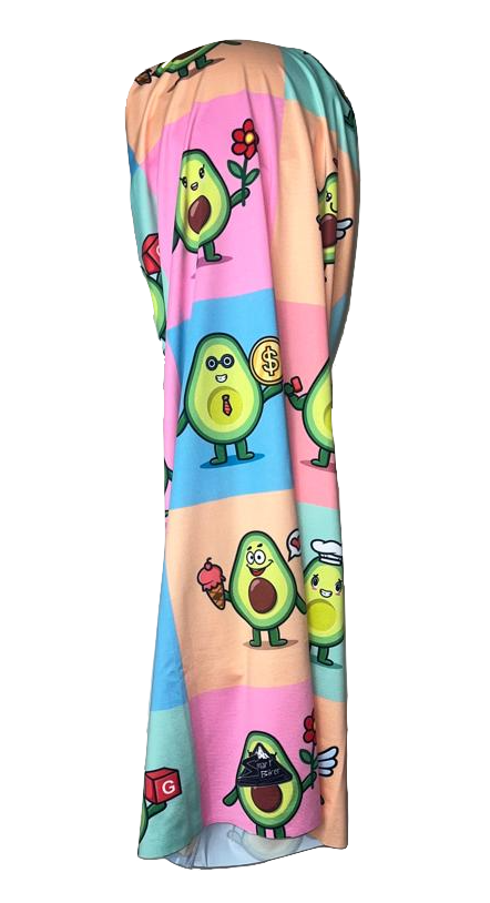 [B01] TUBULAR ANTIBACTERIAL SMART BIKER 75X50 LARGO GRAFICO DAMA
