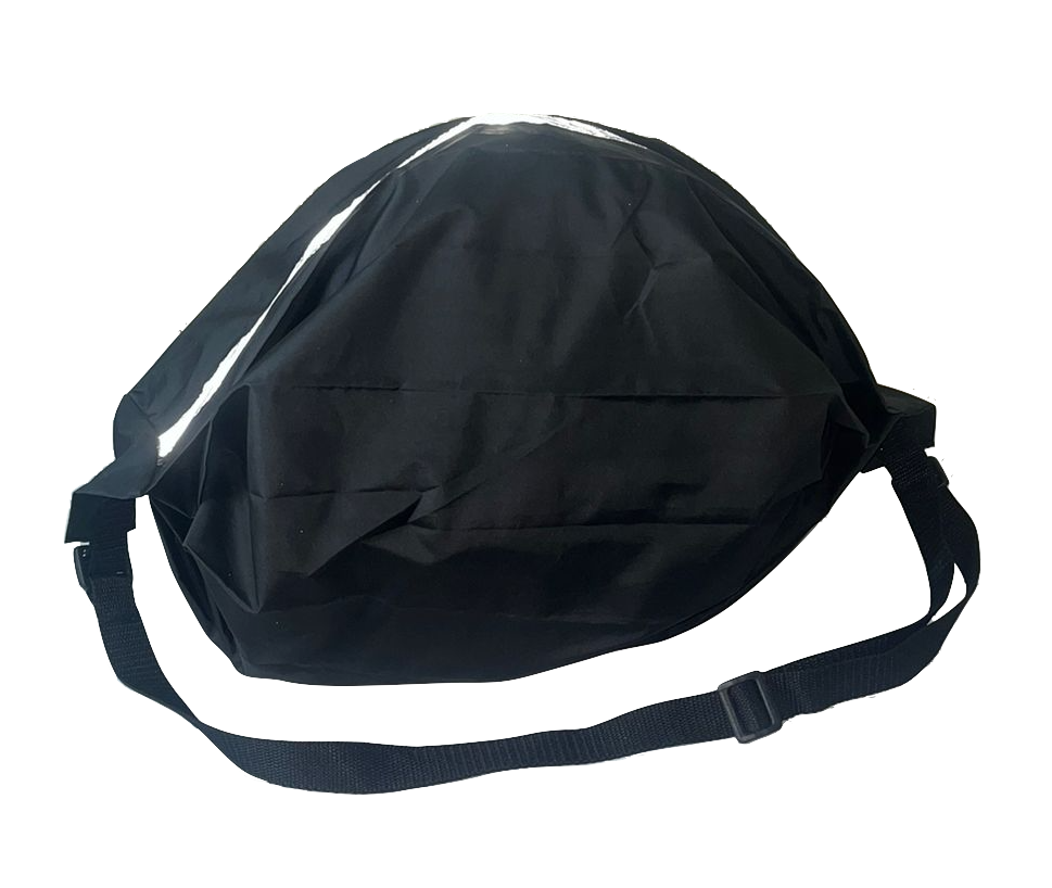 PORTA CASCO CINTURON SMART BIKER NEGRO