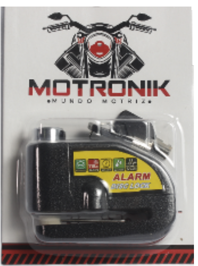 CANDADO FRENO DE DISCO CON ALARMA