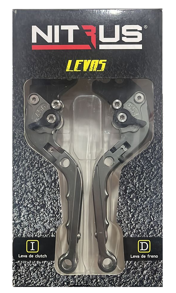 KIT LEVAS NITRUS-PULSAR 180-200-220-BWS125-AGILITY125-FZ16-CBF 2