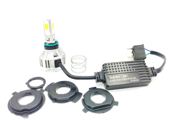 BOMBILLO LED H4 AC-DC 5000 LM