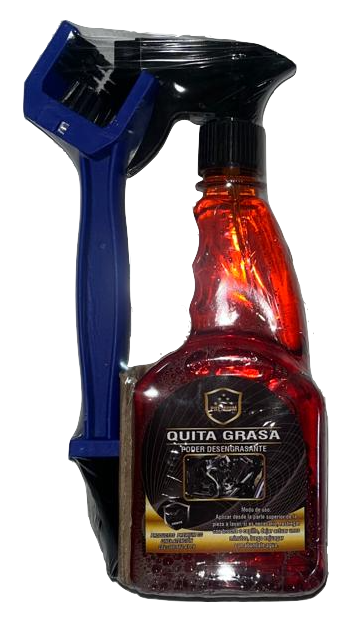 [45] SPRAY KIT PREMIUM SABAS QUITA GRASA Y CEPILLO