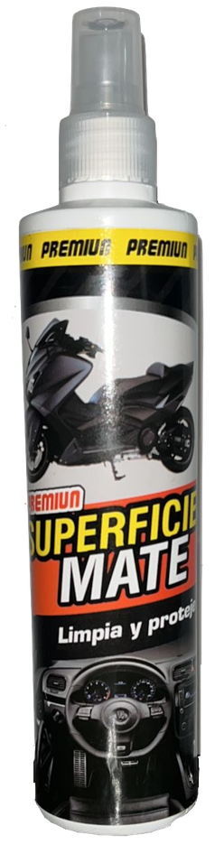 SPRAY LIMPIADOR PREMIUM SABAS LIMPIA Y PROTEGE PARTES MATE