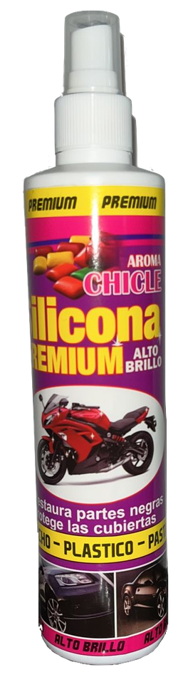SPRAY SILICONA PREMIUM SABAS RESTAURA Y PROTEGE BRILLO