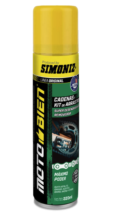 SPRAY SIMONIZ CADENA LIMPIADOR Y DESENGRASANTE