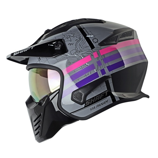 CASCO MODULAR SHAFT SH225 PILOT PANAM GRIS FUCSIA BRILLO