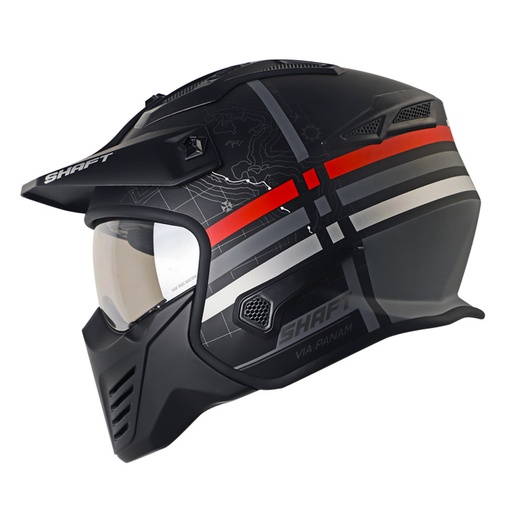 CASCO MODULAR SHAFT SH225 PILOT PANAM NEGRO ROJO MATE