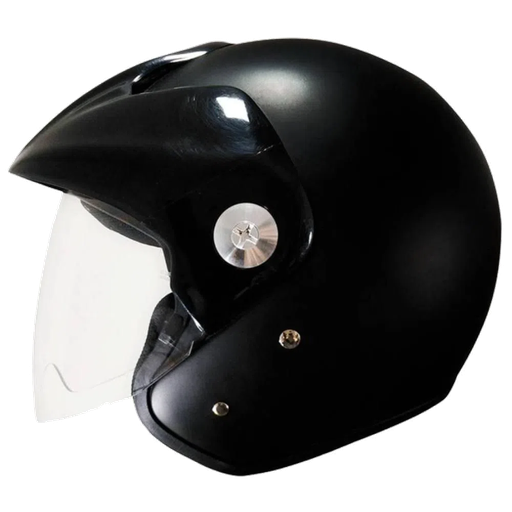 CASCO ABIERTO ZEUS 507 NEGRO MATE
